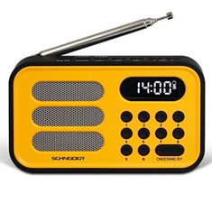 Radio Digital Schneider Handy Mini Amarillo SC150ACLYEL